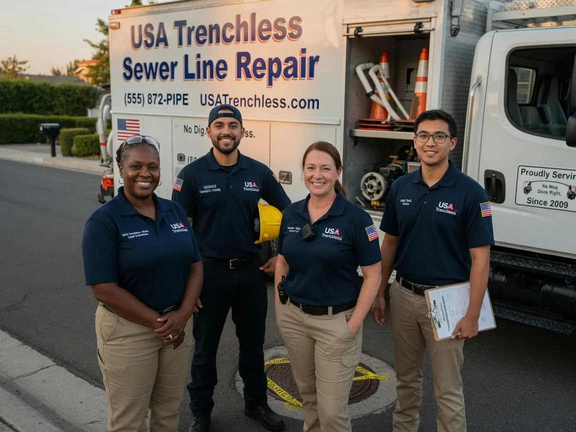 Sewer Line Repair company in Forest, LA